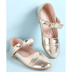 Pine Kids Ballerina with Velcro Closure - Golden
