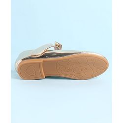 Pine Kids Ballerina with Velcro Closure - Golden