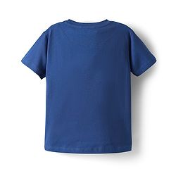 Pine Kids Marvel Single Jersey Knit Half Sleeves T-Shirt with Avengers Graphics - Navy Blue