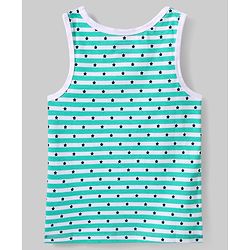 Pine Kids Cotton Lycra Knit Sleeveless Vest with Star Print Pack of 3 - (Colour May Vary)