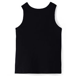 Pine Kids Cotton Lycra Knit Sleeveless Vests with Stripes & Logo Print Pack of 3 (Colour May Vary)