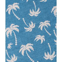Pine Kids Cotton Lycra Knit Sleeveless Vests With Stripes & Tree Print Pack Of 3 (Colour May Vary)