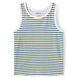 Pine Kids Cotton Lycra Knit Sleeveless Vests with Stripes & Gaming Controller Print Pack of 3 (Colour May Vary)