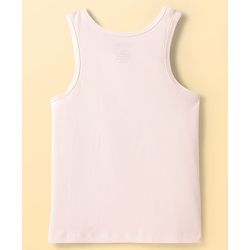Pine Kids Cotton Lycra Knit Sleeveless  Vests With Aeroplane Print Pack of 3 (Color May Vary)