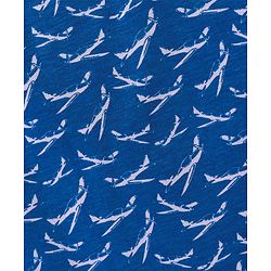 Pine Kids Cotton Lycra Knit Sleeveless  Vests With Aeroplane Print Pack of 3 (Color May Vary)