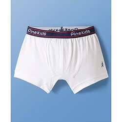 Pine Kids Cotton Elastane Knit Trunks Pack Of 3 (Colour May Vary)