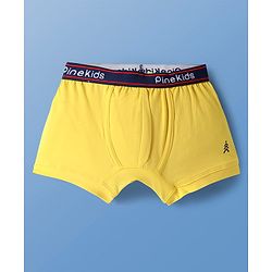 Pine Kids Cotton Elastane Knit Trunks Pack Of 3 (Colour May Vary)