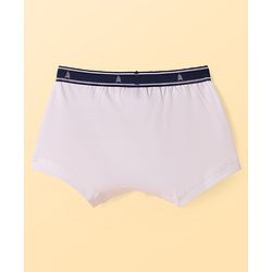 Pine Kids Cotton Elastane Knit Solid Color Trunks Pack of 3 (Color May Vary)