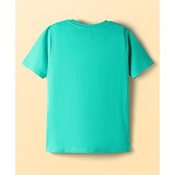 Pine Kids Marvel Single Jersey Knit Half Sleeve T-Shirt with Avengers Graphics Pack of 3 - Light Green Light Blue & White