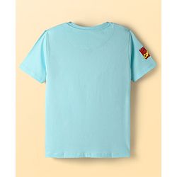 Pine Kids Marvel Single Jersey Knit Half Sleeve T-Shirt with Avengers Graphics Pack of 3 - Light Green Light Blue & White