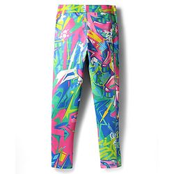 Pine Active Knit Full Length Super Stretch Printed Legging - Multicolor