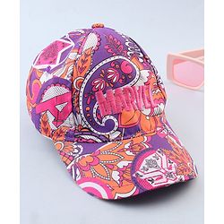 Pinekids Marvel Cotton Woven Cap With Avengers Print Diameter - 19 cm