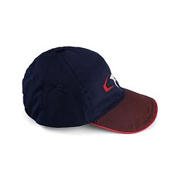 Pine Kids Marvel Cotton Woven Summer Cap With Avengers Graphics Navy Blue - Diameter 15 cm