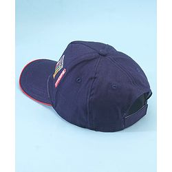 Pine Kids Marvel 100% Cotton Woven Summer Cap With Avengers Graphics And Badge Detailing Navy Blue - Diameter 55 cm
