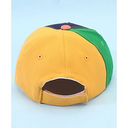 Pine Kids Marvel Cotton Woven Summer Cap with Avengers Graphic Multicolor - Diameter 49 cm