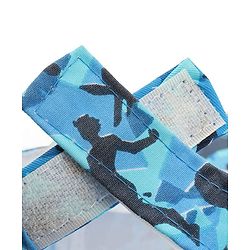 Pine kids Marvel Cotton Woven Cap With Avengers Print Blue - Diameter 19 cm