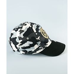 Pine Kids Marvel 100% Cotton Summer Cap With Avengers Print Black - Circumference 54 cm