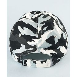 Pine Kids Marvel 100% Cotton Summer Cap With Avengers Print Black - Circumference 54 cm