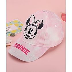 Pine Kids Disney 100% Cotton Summer Cap With Minnie Mouse Family Graphics Pink - Circumference 52 cm