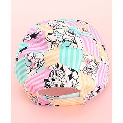 Pine Kids Disney 100% Cotton Summer Cap With Minnie Mouse Family Graphics Pink - Circumference 52 cm