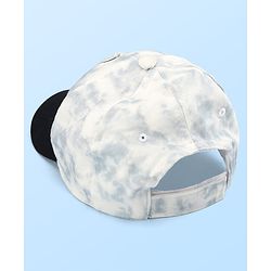 Pine Kids Marvel Cotton Woven Summer Cap With Spider-Man Graphics White - Diameter 16.5 cm