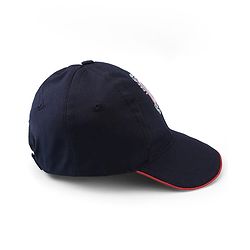 Pine Kids Marvel Cotton Woven Summer Cap with Avengers Graphics & Badge Detailing Navy Blue - Diameter 19 cm
