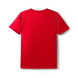 Pine Active Solid Half Sleeve Solid Colour T-Shirt - Red