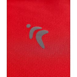 Pine Active Solid Half Sleeve Solid Colour T-Shirt - Red