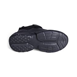 Pine Kids School Shoes with Velcro Closure - Black