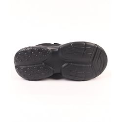 Pine Kids School Shoes with Velcro Closure - Black