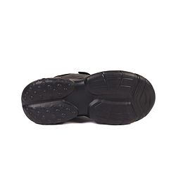 Pine Kids School Shoes with Velcro Closure - Black