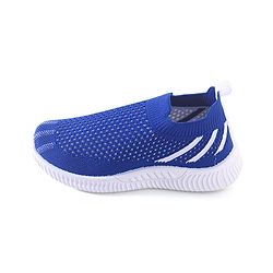 Pine Kids Slip On Knitted Sneakers - Blue