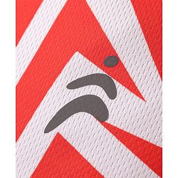 Pine Active Knit High Stretch Sleeveless Printed T-Shirt - Red
