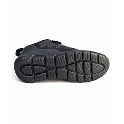 Pine Kids Velcro Closure School Shoes - Black