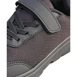 Pine Kids Velcro Closure School Shoes - Black