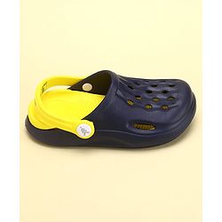Pine Kids Clogs with Back Strap - White & Green