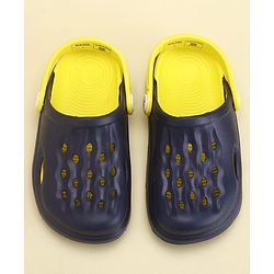Pine Kids Clogs with Back Strap - White & Green