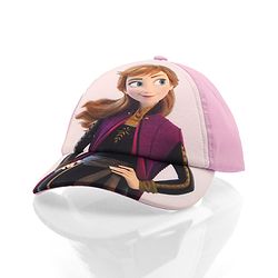 Pine Kids Marvel Cotton Blend Knit Baseball Cap With Frozen Print Pink - Diameter 50 cm