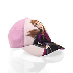 Pine Kids Marvel Cotton Blend Knit Baseball Cap With Frozen Print Pink - Diameter 50 cm