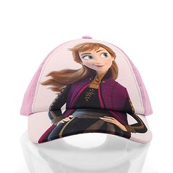Pine Kids Marvel Cotton Blend Knit Baseball Cap With Frozen Print Pink - Diameter 50 cm