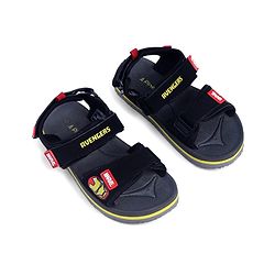 Pine Kids Marvel Velcro Closure Sandals with Iron Man Print -  Black