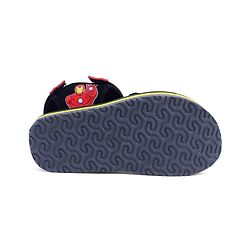 Pine Kids Marvel Velcro Closure Sandals with Iron Man Print -  Black