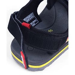 Pine Kids Marvel Velcro Closure Sandals with Iron Man Print -  Black