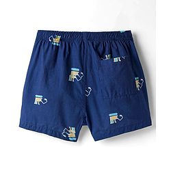 Pine Kids Cotton Knit Boxers with Abstract Print Pack of 2 (Color May Vary)