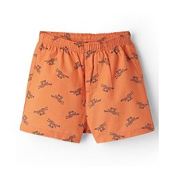 Pine Kids Cotton Woven Boxers With Animal Print Pack Of 2 (Colour May Vary)