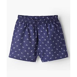 Pine Kids Cotton Woven Boxers With Animal Print Pack Of 2 (Colour May Vary)