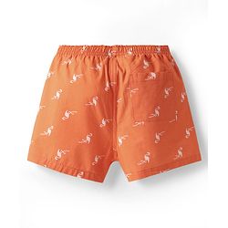 Pine Kids Cotton Woven Boxers With Ball & Bird Print Pack Of 2 (Colour May Vary)
