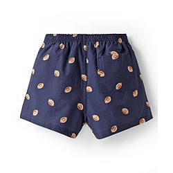 Pine Kids Cotton Woven Boxers With Ball & Bird Print Pack Of 2 (Colour May Vary)