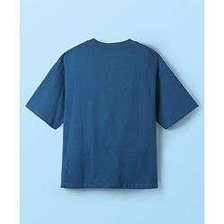 Pine Kids Marvel Single Jersey Knit Half Sleeves Oversize Drop Shoulder T-Shirt With Avengers Graphics Pack Of 3- White Blue & Yellow