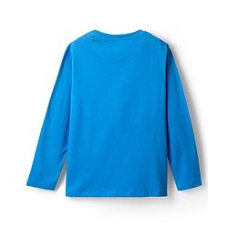 Pine Kids Disney Single Jersey Knit Full Sleeves Night Suit With Donald Duck Graphics - Blue